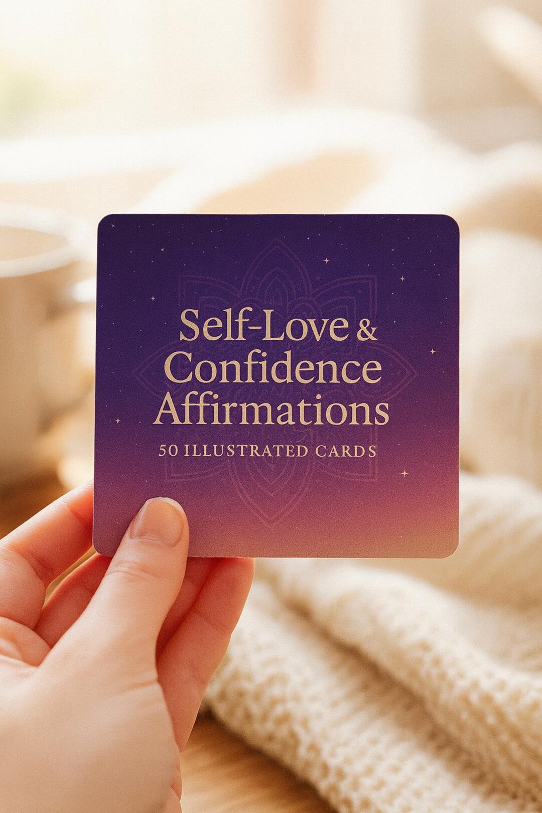 Printable Daily Self-love and Confidence Affirmations, 50 Printable ...