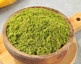 Pistaches moulues de qualité supérieure - Poudre turque 100 % naturelle, végétalienne