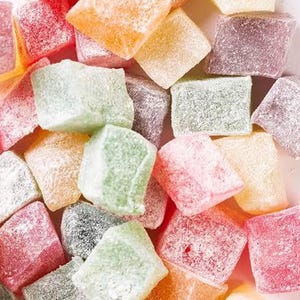 Assorted Turkish Delight: Mixed Fruit Flavors, Traditional Lokum