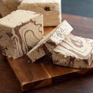 Cocoa Tahini Halva: Handmade Turkish Sesame Dessert - Vegan Snack