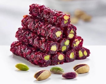 Handmade Turkish Delight: Barberry, Raisin & Pistachio Lokum