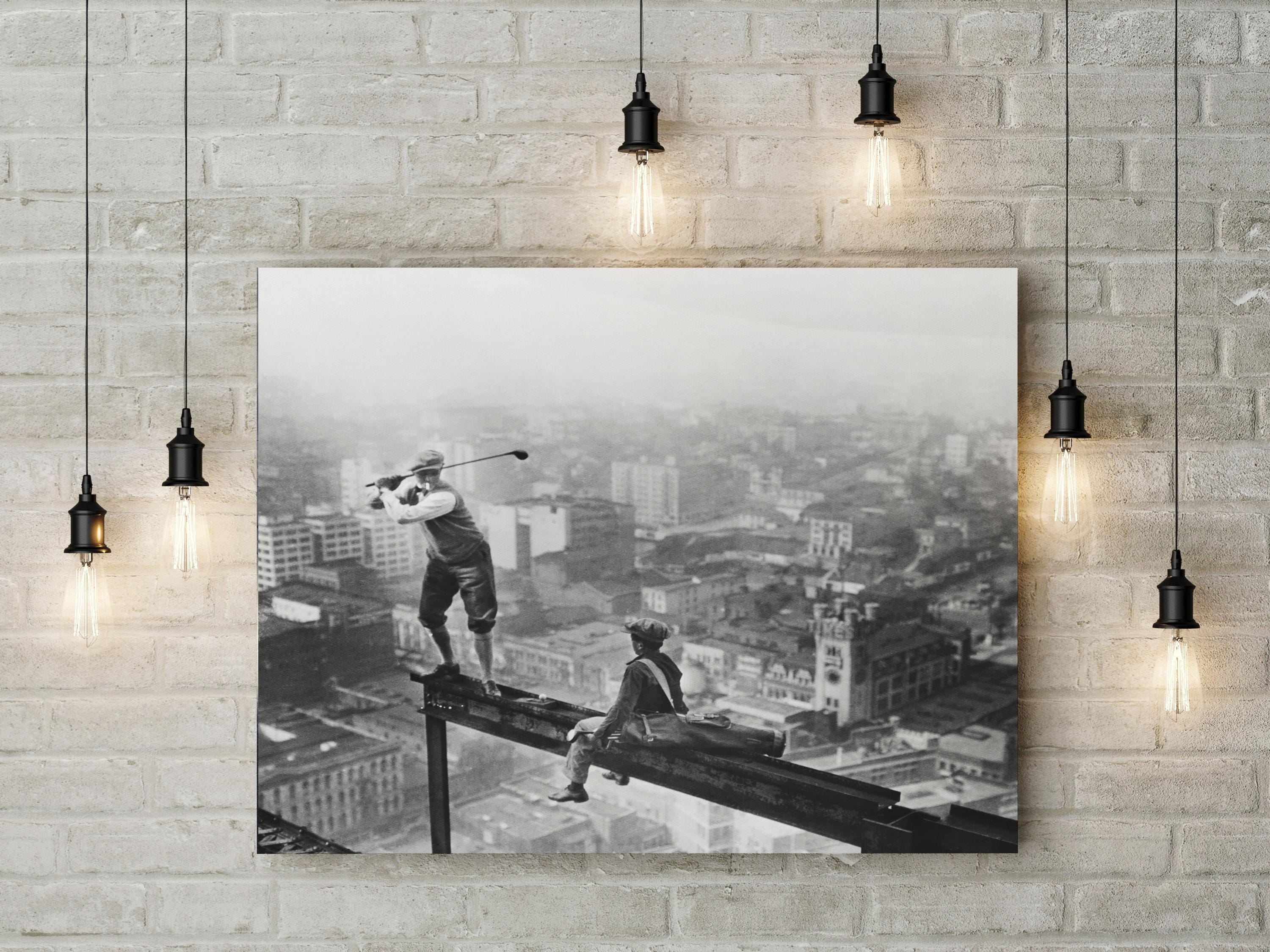 Golf on Skyscraper - Etsy