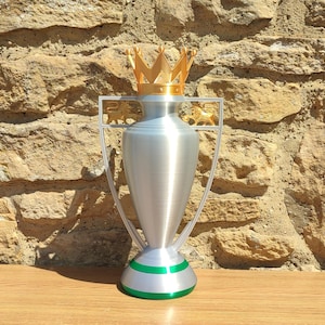 English PL Trophy Replica, Custom Football Cup, English Football Collectible, Soccer Fan Gift, Display Trophy, 3D Printed