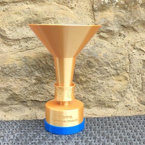 3D Printed Serie A Trophy Replica: Italian Football Memorabilia, Colectibles, Sports, Christmas, Fathers Day