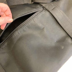 Vintage Tote, JIL SANDER Black Shoulder Handbag Convertible Bag, Authentic Designer Accessories