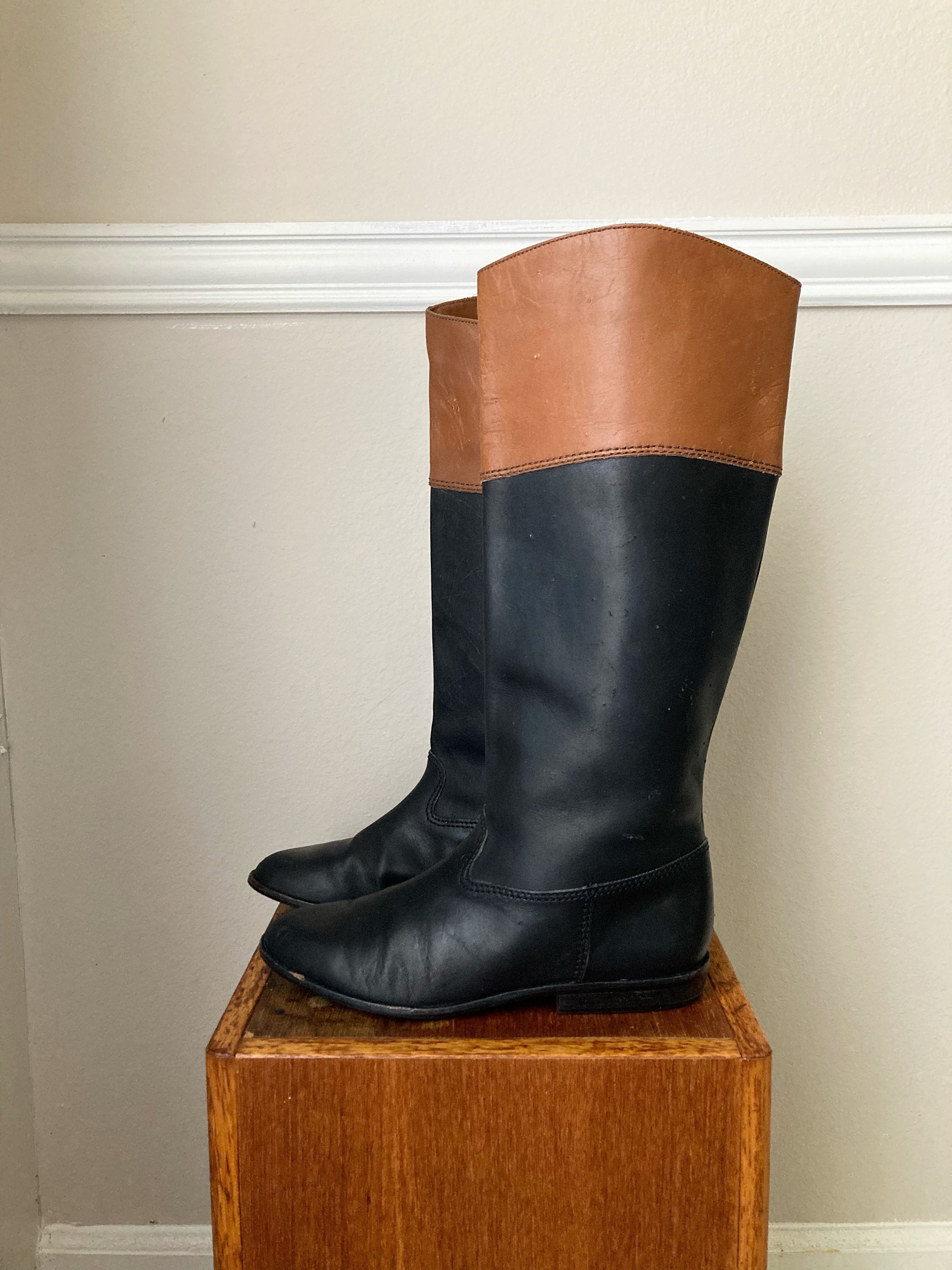 Special! Archive Prada boots brown 00s