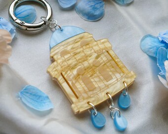 Pride & Prejudice Gazebo Keychain Bag Charm