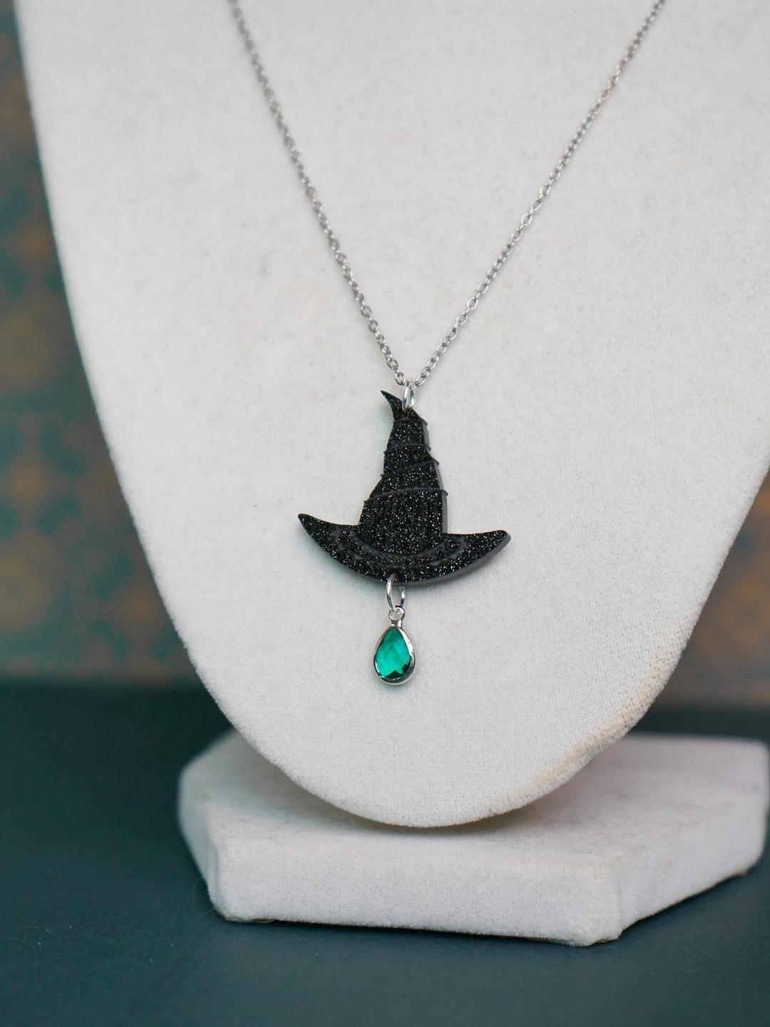 Wicked Witch Hat Pendant Necklace - Etsy
