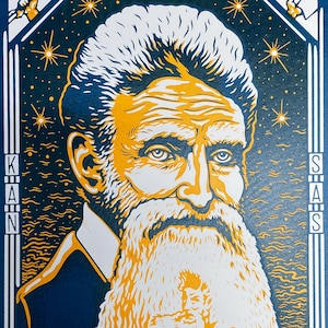 John Brown - Kansas Abolitionist Screen Print