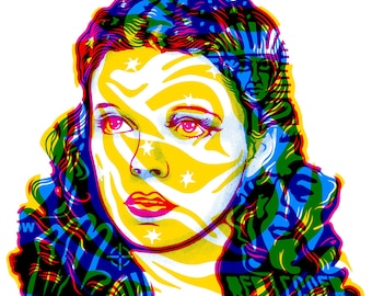 Dorothy Gale/Judy Garland Screen Print