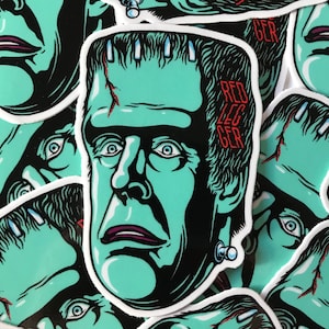 Herman Munster Sticker