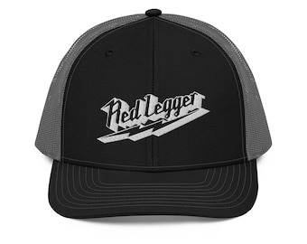 Röd Legger Bolt Logo Trucker Cap