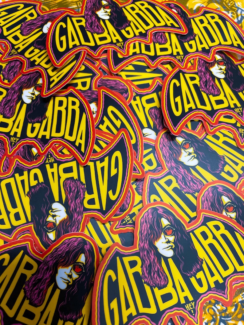 Gabba Gabba Hey - Joey Ramone Sticker bild 2