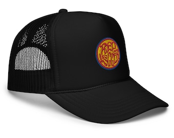 Czapka Trucker z pianki z guzikami
