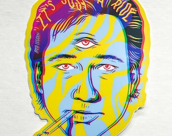 Bill Hicks Vinyl Sticker