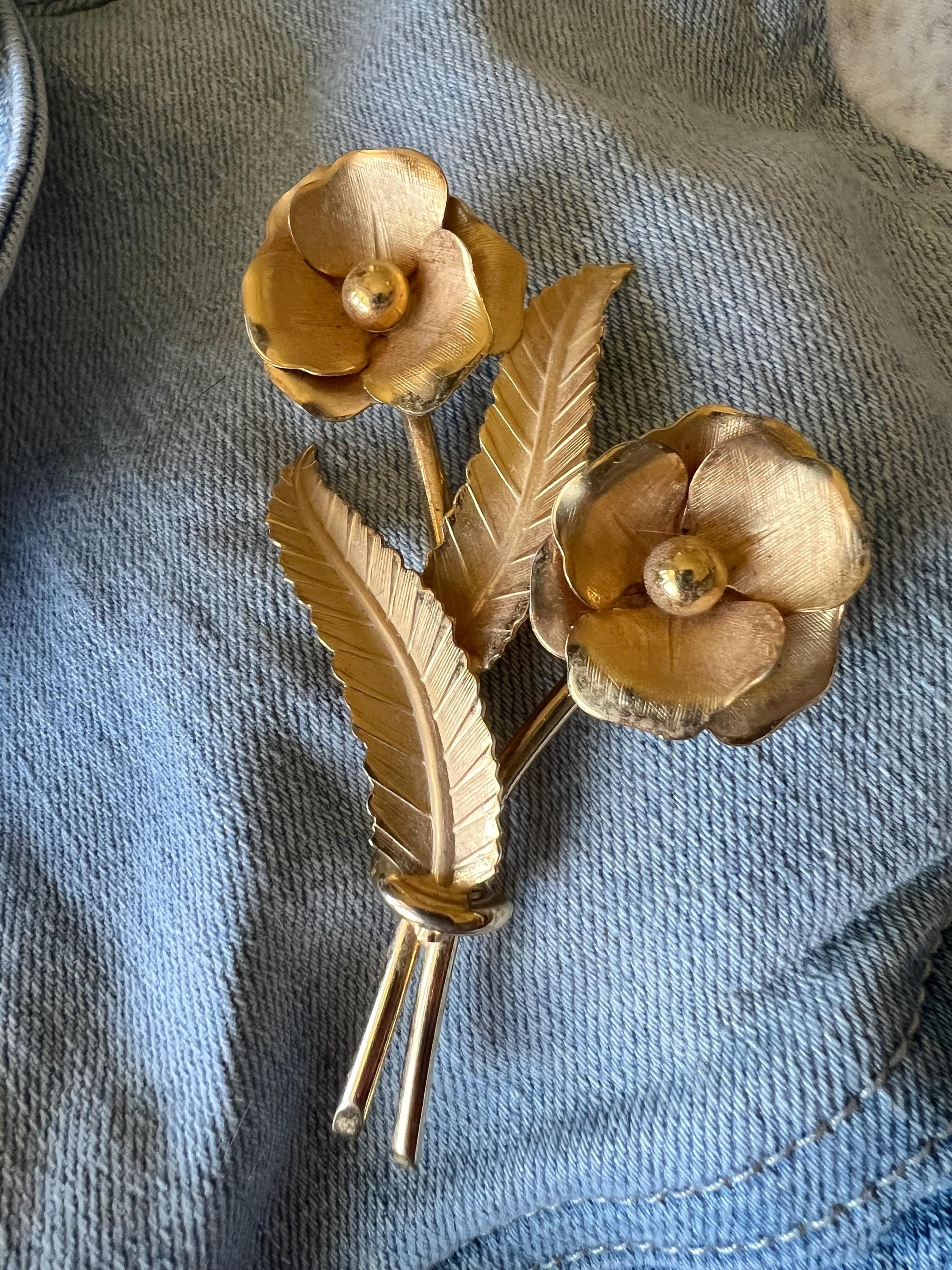 CORO ヴィンテージブローチ 1960s Coro Brooch - Etsy