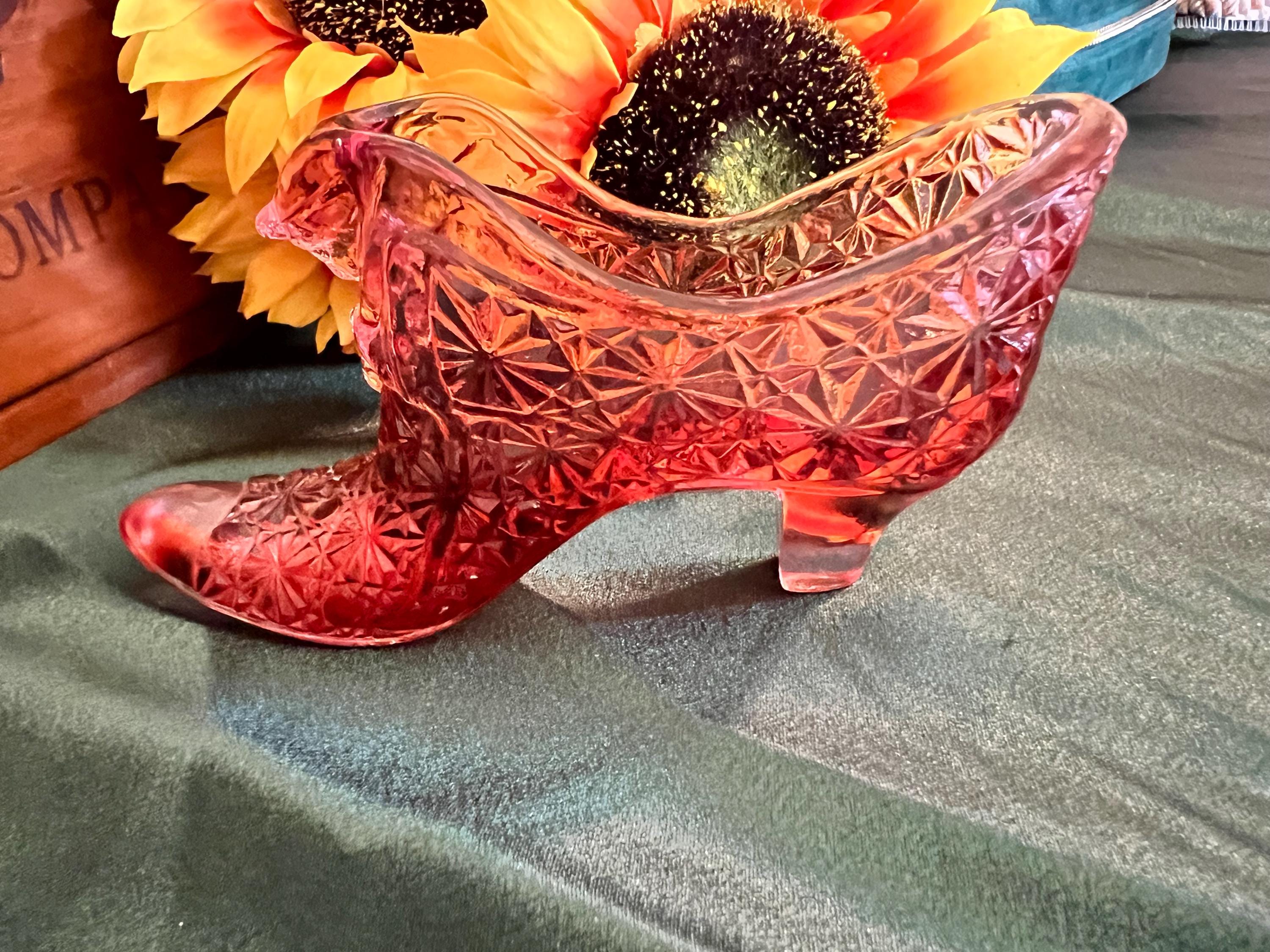 【希少品】FENTON CAT フェントン ガラス 置物　ワインレッド Fenton Glass Red Cat - Etsy