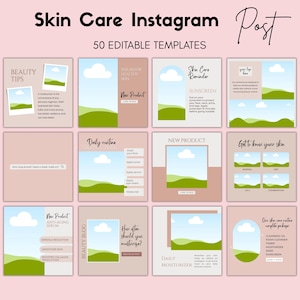 Health Instagram Templates | Wellness Social Media Template | Healthy Lifestyle Template | Fitness Yoga Posts Stories | Highlight Covers