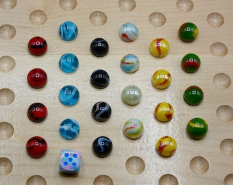 Replacement 6 player Aggravation marbles