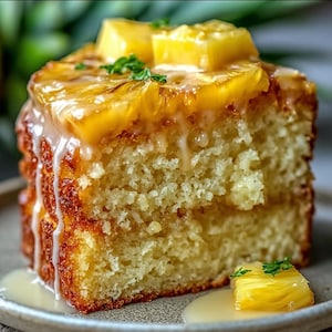 BEST REZEPT Für Pineapple Heaven Cake Rezept Download | Sofortiger Download PDF | Leckeres hausgemachtes Dessert | Digitales Rezept