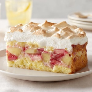 BEST RECIPE for Rhubarb Meringue Cake Recipe | English and German | Instant Download PDF | Instant Download pdf | Delicious Homemade Dessert