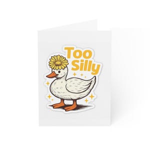 Cartões comemorativos muito engraçados | Conjunto de cartões divertidos e excêntricos para todas as ocasiões | Design fofo de pato | Perfeito para aniversários, notas de agradecimento ou [...]