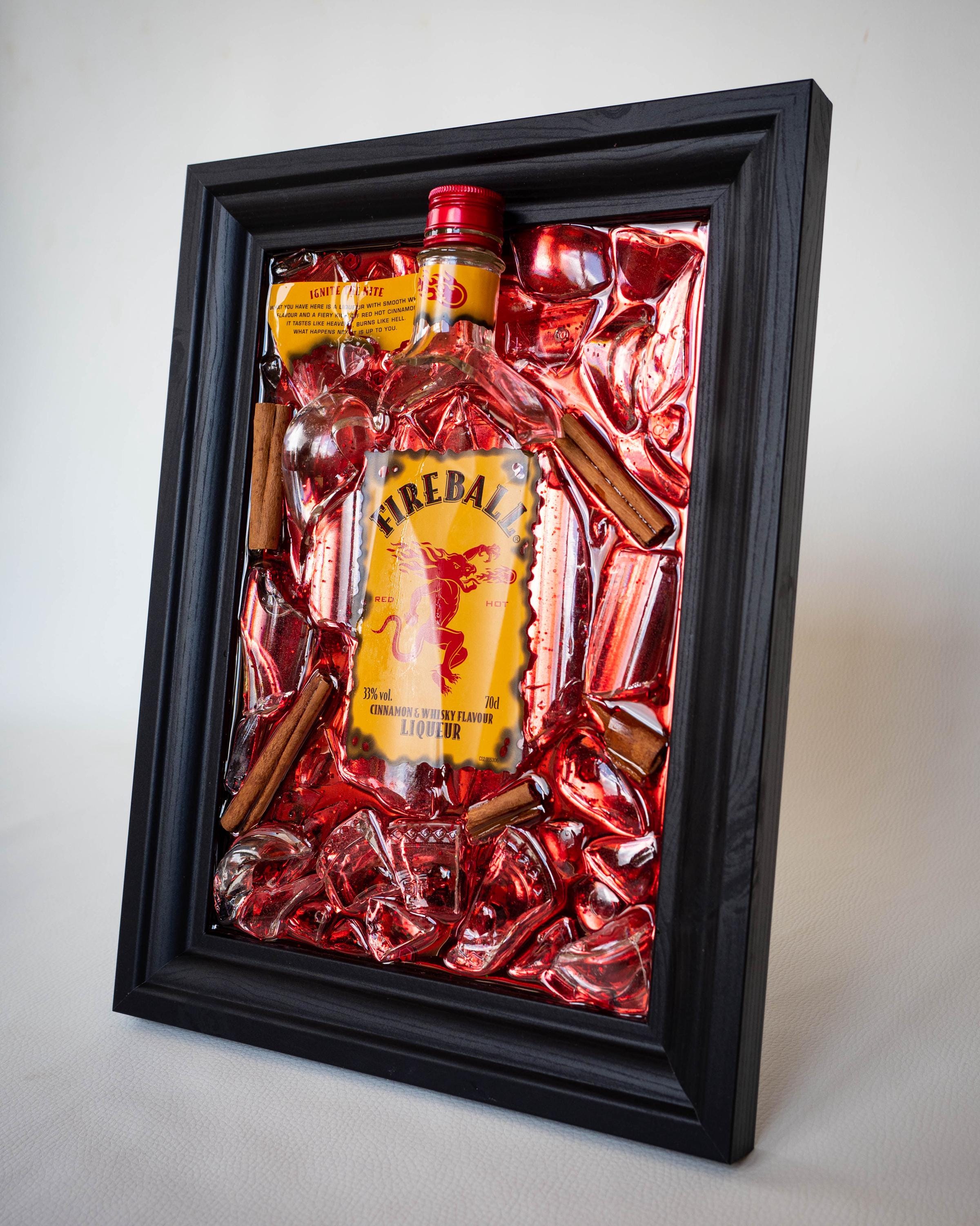 Epoxy Resin Art Whisky Bottle - Etsy