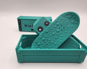 Magnet Kickflip Fidget • Skateboard Slider •  Fidget Toy • Anti-Stress • DE Versand •  Magnetisches Flip Spielzeug • Geschenk Fidget Fans