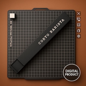 Nespresso Corto Barista Sleeve STL File | Digital Download | 3D Printed Replacement Sleeve for Nespresso Classic Pods