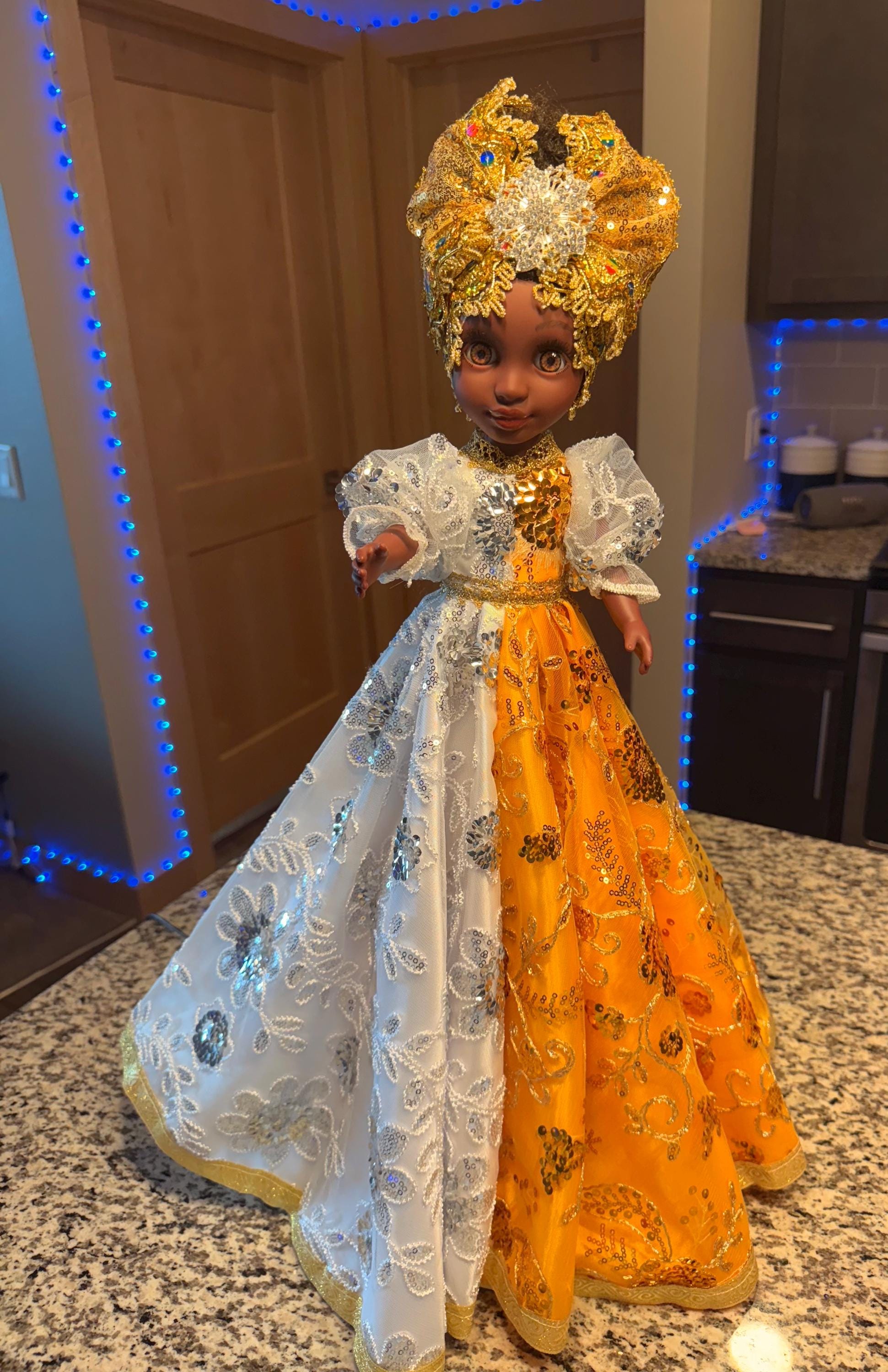 Muñecas Espirituales Religiosa Yoruba / Oshun Muñeca Gitana