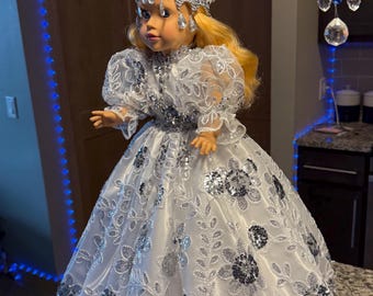 Spiritual Dolls Religious Yoruba / Teresa  Muñeca Gitana /Gipsy / Mueñca Obbatala