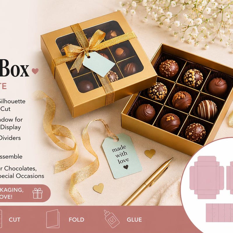Candy Boxes With Windows - Etsy