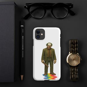 Crackskin – Gothic Horror Clown iPhone Case | Creepy Circus Art Phone CoverSnap case for iPhone®