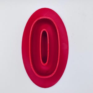 0-9 Numbers Cookie Cutters - FREE SHIPPING