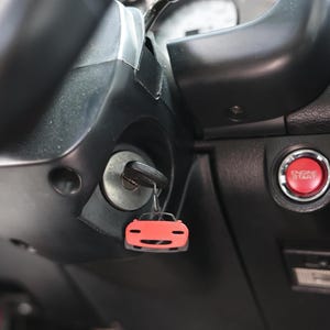 Mazda MX-5 Personalised  Keychain