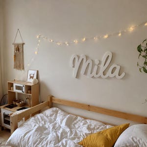 Kinderzimmer Wandbuchstaben · Name 3D · 10 Schriftarten · PETG