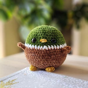 No sew chubby mallard pattern