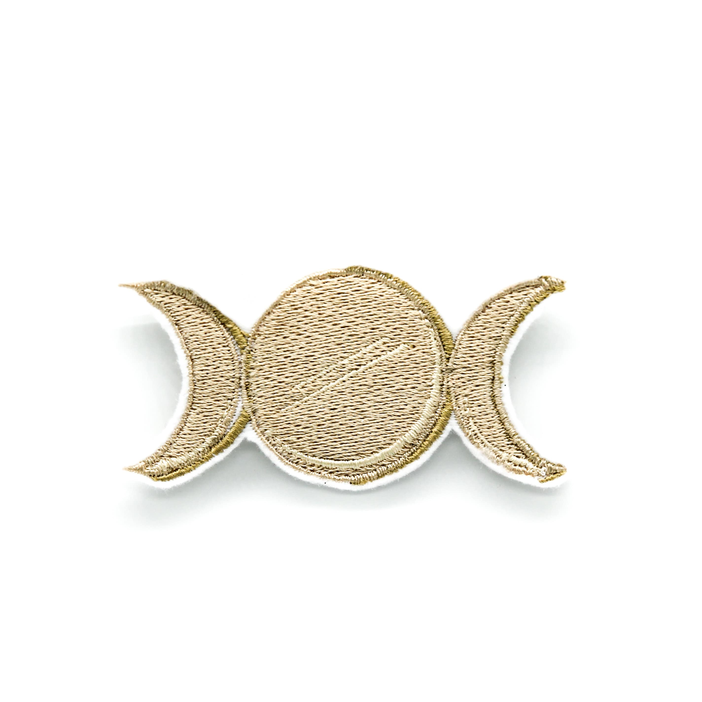 Download Crescent Moon Phase Embroidered Iron On Patch Etsy