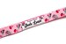 Strawberry Floral Pink Roller Skate Leash with D Rings - Adjustable - Yoga Mat Strap - Skateboard Sling 