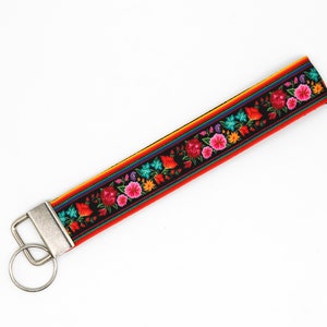Mexikanische Blumen Schlüsselanhänger Schlüsselanhänger Armband