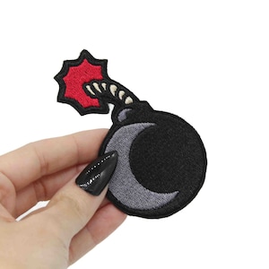 The Bomb Iron On Embroidered Patch