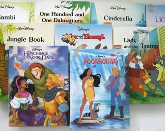 Walt Disney's Classic Story Books, Large Size Hardback Books, You Choose Title