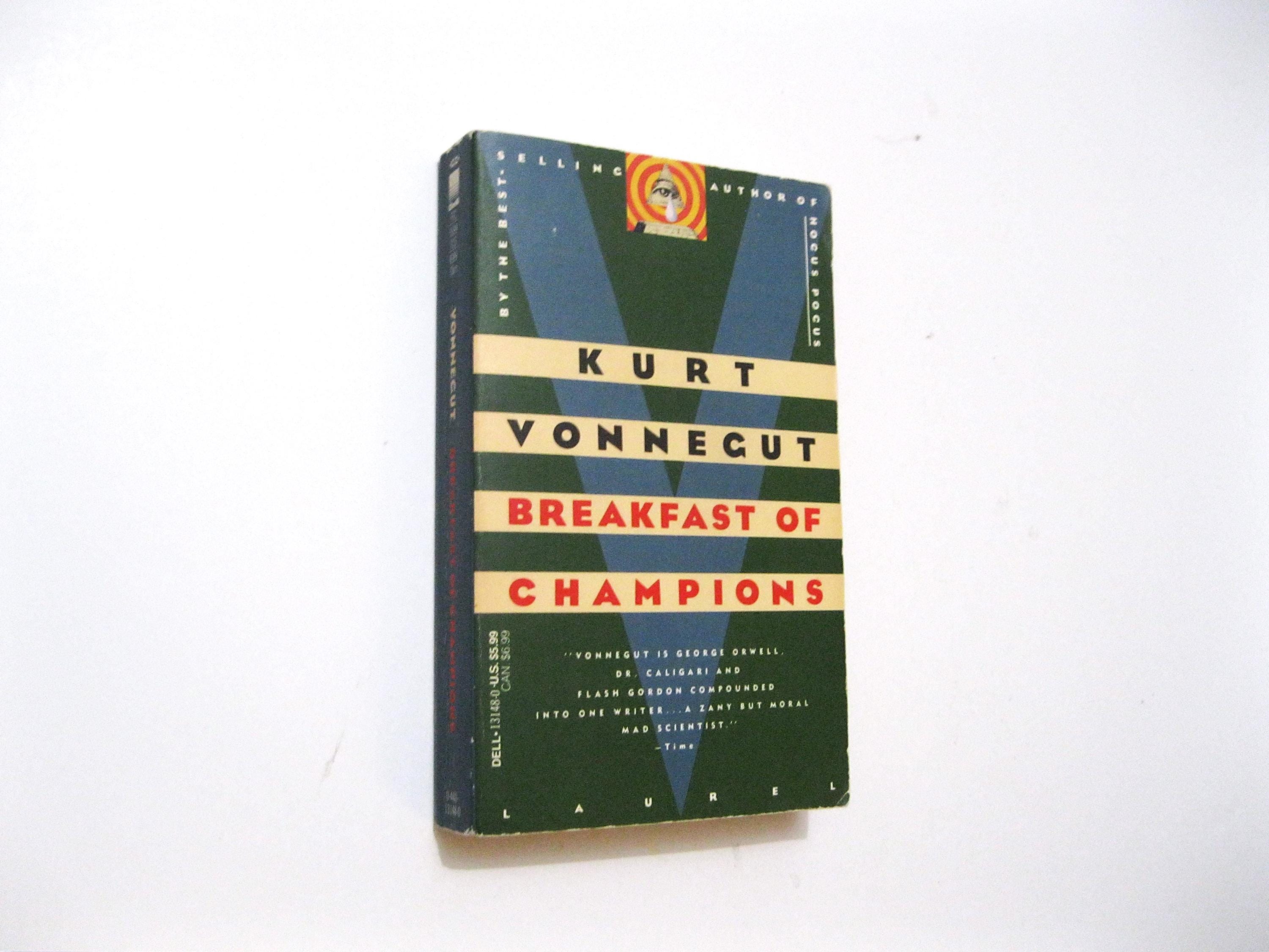 Breakfast of Champions, by Kurt Vonnegut, Paperback Book
