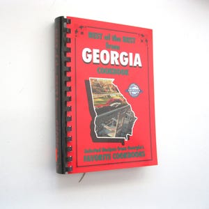 Georgia Cookbook – Favorite Southern Recipes Collection, softcover book