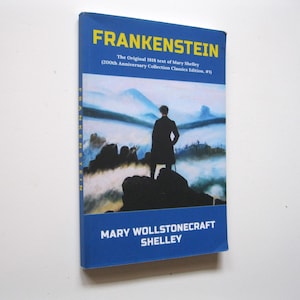 Frankenstein, by Mary Shelley, Paperback Book