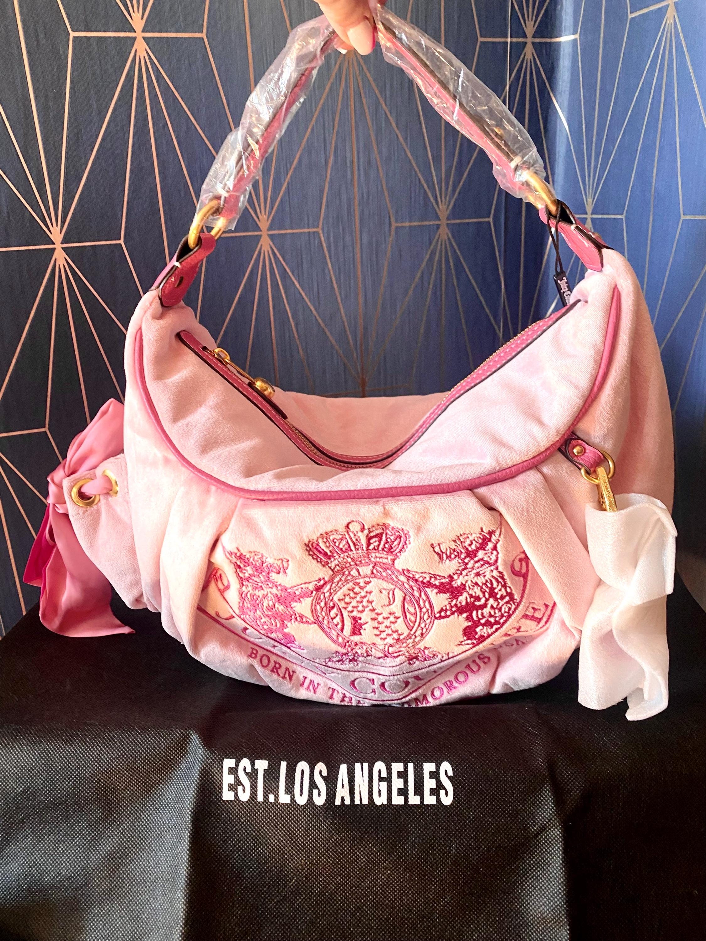 Juicy Couture Rare Pink Shoulder Bag - Etsy