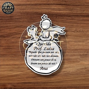 Projeto Corte Laser - Presente Professora Personalizado