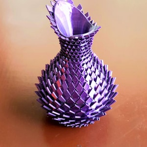 3D-tryckt PLA-silkesdrakevas