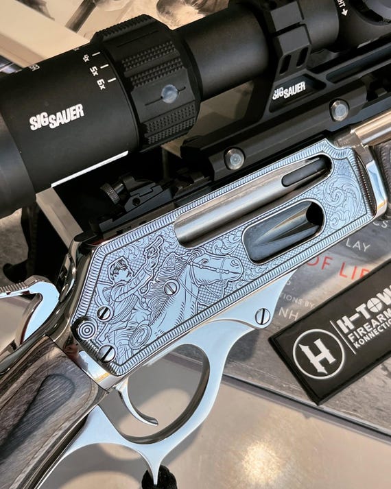 Rossi R92 Emiliano Zapata Rifle Engraving Design (digital Download