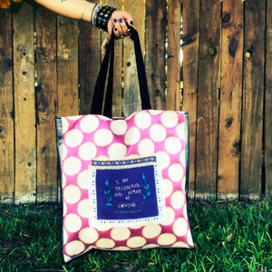Audre Lorde 5 Women Writers  Embroidery Quotes Oversized Tote Limited Edition